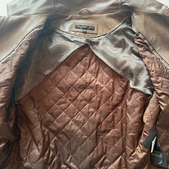 Rudsak collection, leather jacket for woman large - Picture 3 of 5